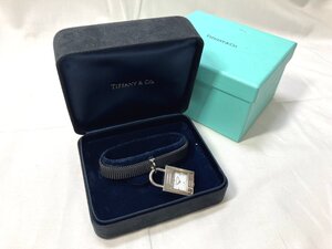 Tiffany＆Co. ティファニー 腕時計 ブレスレット カデナ パドロック 南京錠デザイン 1837 ステンレススチール ブランド アクセサリー