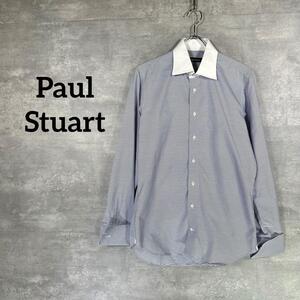 『Paul Stuart』ポールスチュアート 長袖シャツ / ブルー