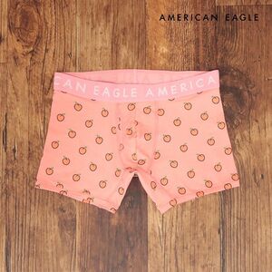 AMERICAN EAGLE/Lサイズ/ボクサートランクス 3234-4014 ピーチ柄 かわいい お洒落 プレゼント 新品/ピンク/ih214/