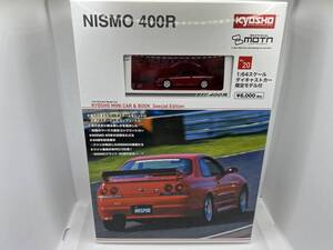 KYOSHO 1/64 No.20 KYOSHO MINICAR&BOOK Special Edition NISMO 400R レッド（MOTNシステム）未開封