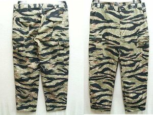 ◇即決[XL]ほぼ未使用品 WTAPS 12SS JUNGLE STOCK CAMO タイガーカモ 迷彩 ジャングルストック カモフラ ミリタリー カーゴパンツ■4152