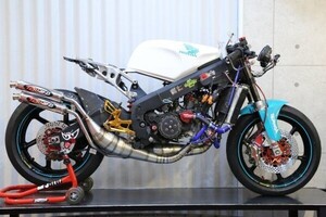 MC21・28用 右2本出し 500V チタンチャンバーボディー NSR250R T2Racing