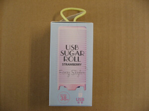 【パッケージ不良】 コジット USB SUGARROLL ROUND38 STRAWBERRY ヘアケア ホットカーラー カーラー単体