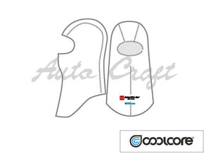 HPI リブレシリーズ クールコアフェイスマスク ホワイト フリーサイズ