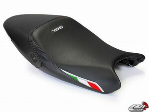 DUCATI MONSTER 696 795 796 1100 08-14 LUIMOTO 製795 | ライダーシートカバー (Team Italia 1182101)