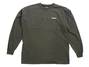 F.C.Real Bristol (エフシーレアルブリストル) BIG LOGO L/S BAGGY TEE ＃L 長袖 Tシャツ カーキ F.C.R.B