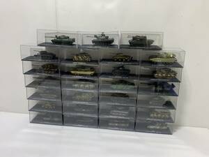 405◆ディアゴスティーニ 戦車 コンバットタンクコレクション 27点まとめ ミニチュア M48 A3 Patton2/Leopard 1 A2/T-34/76など 写真追加