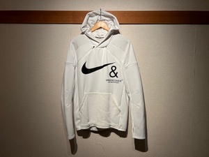 ♪送料無料★NIKE × UNDERCOVER★名作★プルオーバー パーカー①★生地切り替え★GYAKUSOU★ナイキ×アンダーカバー★CD7525-100★白★M♪