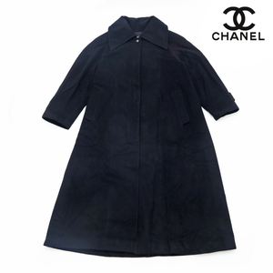 シャネル CHANEL コート ココボタン カシミヤ 99A ブラック