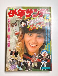 別冊少年サンデー 1974年 2月号 当時もの