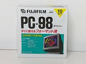 ■PC-98用フロッピー FUJIFILM MF2HDPC CK10P PC-98フォーマット 10枚パック