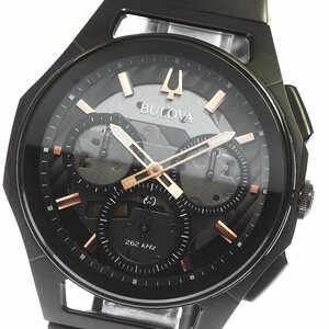 ブローバ BULOVA 98A207 ハイパフォーマンスクォーツ クロノグラフ クォーツ メンズ 美品 _811040