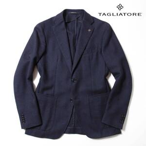 ★美品★定価13万★TAGLIATORE タリアトーレ 秋冬ウールジャケット ネイビー 紺 44 イタリア製 BEAMS