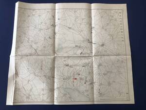 日露戦争地図　　　康平付近第7師団　　　　満洲　