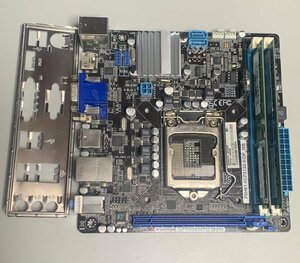 【中古】ASUS P8H61-I/CP3130-8/DP_MB 8GBメモリ２枚 パネル有 / LGA1155 Mini-ITX