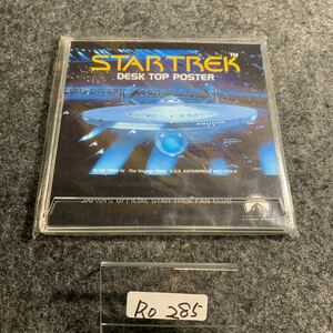 R0285 STAR TREK スタートレック デスクトップ ポスター オフィシャル ファンクラブ 会員専用 非売品