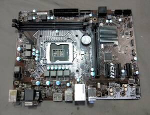 【中古パーツ】BIOS確認のみ、MSI H110M-S03 マザーボード ＩＯパネル付き LGA1151 ■MB5634