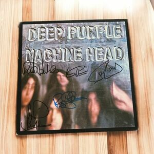 Deep Purple ディープ・パープル Ian Gillan イアン・ギラン Ritchie Blackmore リッチ 直筆サイン入り LP レコード 送料無料