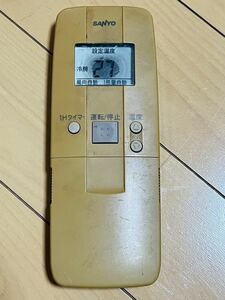 SANYO リモコン　RCS-LVR8A