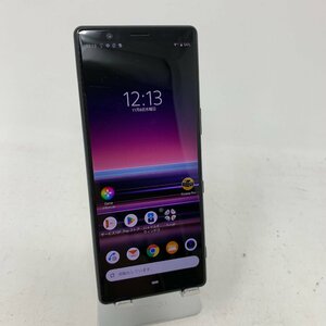 【美品】SONY/Xperia 5 SOV41/64GB/Black/良好/41173