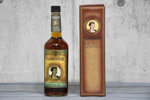 DDI22 終売品 未開栓 CLEMENTINE 8y 101PROOF 750ml クレメンタイン 8年 50.5度 箱付き バーボンウイスキー 未開封 古酒