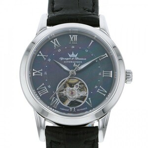 ヨンガー&ブレッソン Yonger&Bresson モンセギュール YBD8523-01 ブラック文字盤 新品 腕時計 メンズ