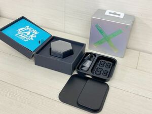 [ML8254]未使用！【BUTTONS】will.i.am 完全ワイヤレスイヤホン BUTTONS Air X ブラックmakuake限定販売 AIRBTN20DEAN Bluetooth