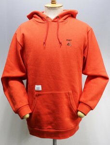 WTAPS (ダブルタップス) CRACK 02 / SWEATSHIRT COPO 182ATDT-CSM20 オレンジ size 2(M) / スウェットパーカー