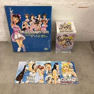 G1218-08★未開封　THEiDOLM@STER アイマス　カードバインダー　/ TRADING CLIP POSTER ポストカードおまけ　まとめて　2点