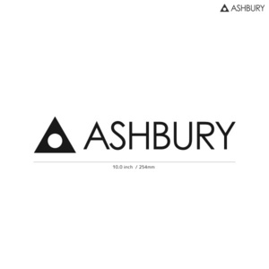 【ASHBURY】アシュベリー★11★ダイカットステッカー★切抜きステッカー★10.0インチ★25.4cm