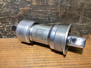 OLD MTB【 SHIMANO BB-UN91 】シマノ 初代 XTR ボトムブラケット ITA 70-113mm 36×24T 中古品 検) Vintage 80‘s 90’s