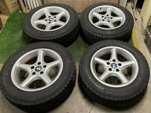 BMW E36 Z3 純正 225/60R17 2019年GOOD YEARS 17インチ PCD120 8.5J、7.5Jx17 IS41 5穴　4本セット