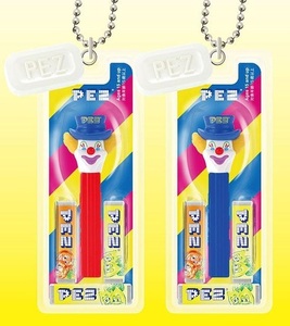 pez ガチャ ペッツ ボールチェーンマスコット ケンエレファント ピエロ 赤 青 2個 ピーターペッツ ジャグラー ミニチュア ガチャ詰めポーチ