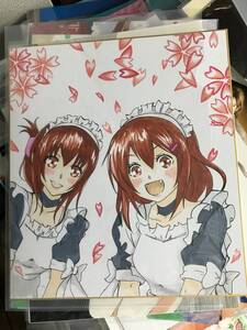 艦これ雷&電メイド・手書きイラスト