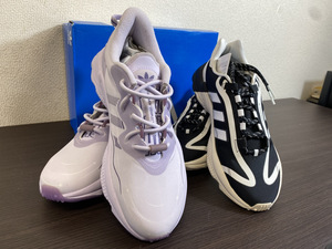 7933-01★新品 未使用★adidasアディダスおまとめ2点/OZWEEGO PURE/G57949/OZWEEGO OZWG/GZ8408/27cm/靴/スニーカー★