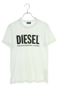 ディーゼル DIESEL A02877 サイズ:S ロゴプリントTシャツ 中古 BS99