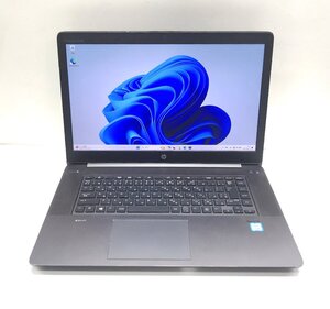 NT: HP ZBook Studio G3　Xeon E3-1505M v5 /16GB/SSD:256GB/Quadro M1000M/無線/ノートパソコン＆Windows11