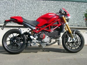 DUCATI MONSTER S4R 2007年式 QD EXHAUST スリップオンマフラー