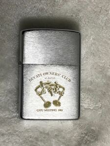 ZIPPO ジッポ ジッポライター オイルライター　ドゥカティオーナーズクラブ　DUCATI OWNER