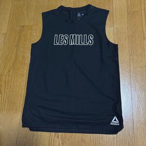 LesMills リーボック　レズミルズ　 ノースリーブ スリーブレス　黒　M