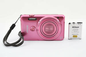 ☆極上美品☆ニコン Nikon COOLPIX S6900 ピンク コンデジ　コンパクトデジタルカメラ　デジカメ#772