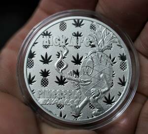 2022 1 オンス　アメリカ　銀貨　大麻合法化　発行数420枚！