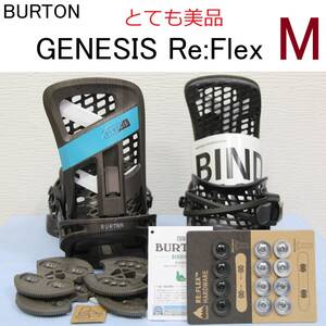 美品【M】GENESIS ジェネシス バートン DT BURTON Re:Flex リフレックス メンズ バインディング ビンディング CARTEL MALAVITA 241213