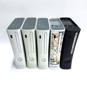 5台　Microsoft　Xbox360　本体　Jasper基盤 ×2台 / Falcon基盤 ×3台　 エックスボックス　マイクロソフト　ゲーム機　大量　まとめて