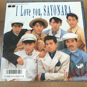 【7インチ】チェッカーズ　i love you,sayonara EPレコード同梱5枚まで送料230円