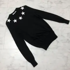 【未使用級】GIVENCHY スターパッチ　ニット