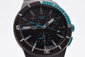 スウォッチ クロノグラフ ラウンド クォーツ メンズ 腕時計 SWATCH