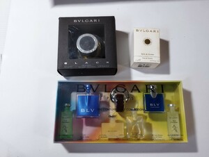 未使用保管品 BVLGARI 香水 まとめ売り ブルガリブラック オードトワレ