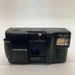 【E/XB0297】OLYMPUS オリンパス AM-100 コンパクトフィルムカメラ