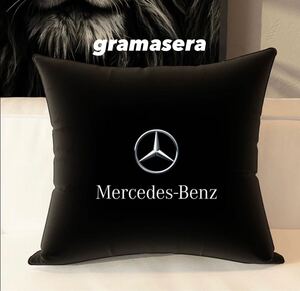 ★レア★ベンツ　Mercedes Benzクッション 高品質　ロゴクッション